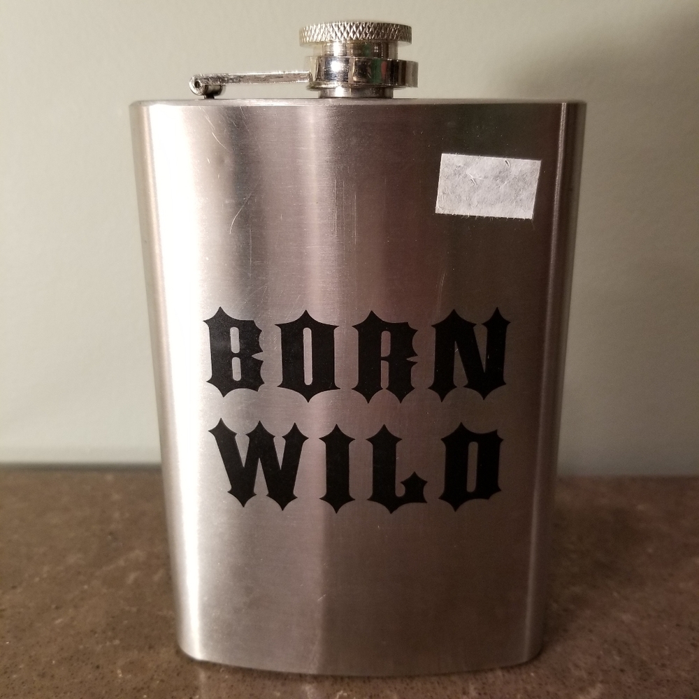 Born Wild Flask